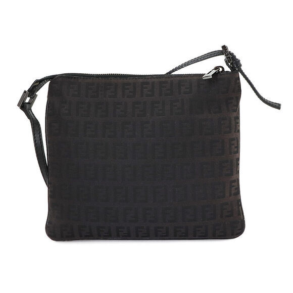 Fendi Zucchino Mamma Baguette Shoulder #163893F30B - Picture 2 of 10